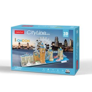 CubicFun 3D Пъзел CITY Line LONDON