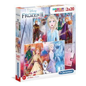 CLEMENTONI Пъзел 2X20ч FROZEN II