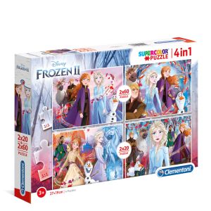 CLEMENTONI Пъзел 2X20 и 2X60ч Frozen 2