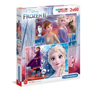 CLEMENTONI 2x60ч. Пъзел Frozen 2