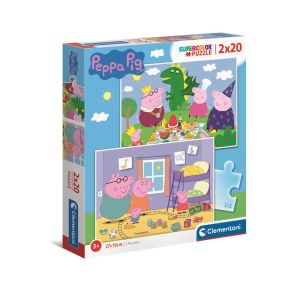 CLEMENTONI 2x20ч. Пъзел Peppa Pig 1