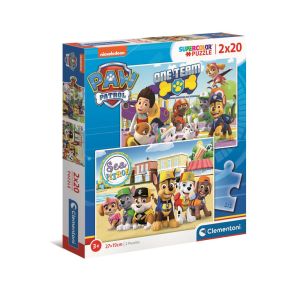 CLEMENTONI 2x20ч. Пъзел Paw Patrol 1