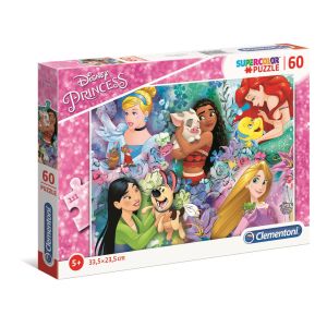 CLEMENTONI 60ч. Пъзел Disney Princess 2