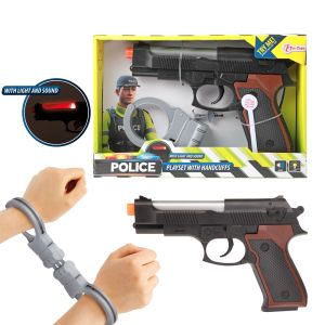 TToys Пистолет Police с белезници