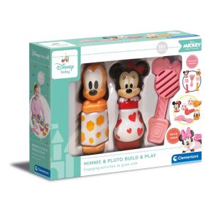 CLEMENTONI DISNEY BABY Фигури Minnie и Pluto за сглобяване