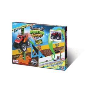 MAISTO Cyber Racers Писта с лупинги Micro Monster Truck