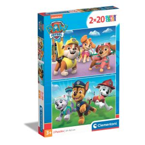 CLEMENTONI 2x20ч. Пъзел Paw Patrol