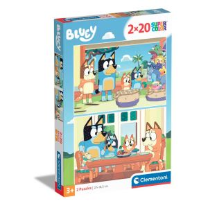 CLEMENTONI 2x20ч. Пъзел Bluey