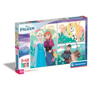 CLEMENTONI 3x48ч. Пъзел Frozen