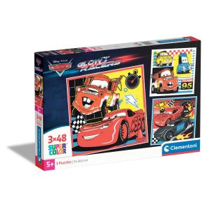 CLEMENTONI 3x48ч. Пъзел Cars 25305