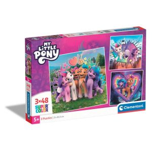 CLEMENTONI 3x48ч. Пъзел My Little Pony 25322