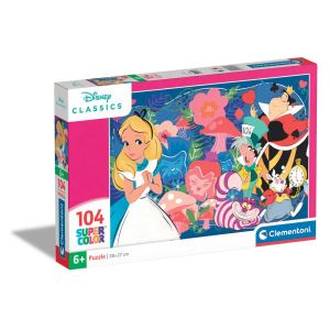 CLEMENTONI 104Ч. ПЪЗЕЛ DISNEY CLASSICS ALICE