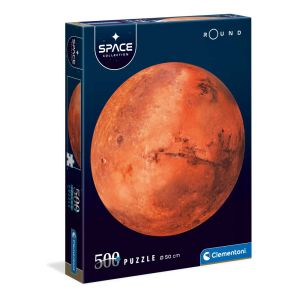 CLEMENTONI 500ч. Пъзел SPACE COLLECTION ROUND Mars