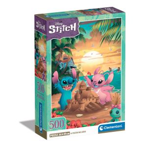 CLEMENTONI 500ч. Пъзел Disney Stitch