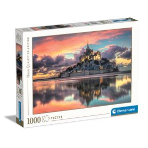 CLEMENTONI 1000ч. Пъзел High Quality Collection Le Magnifique Mont Saint-Michel 