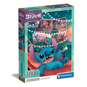 CLEMENTONI 1000ч. Пъзел Disney Stitch