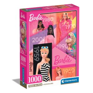 CLEMENTONI 1000ч. Пъзел Barbie 