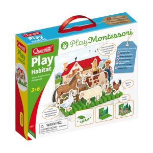 QUERCETTI Игра Play Montessori Опознай животните