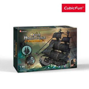 CubicFun 3D Пъзел КОРАБ QUEEN ANNE'S REVENGE 328ч. T4018h