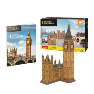 CubicFun Пъзел 3D National Geographic London Big Ben 94ч.