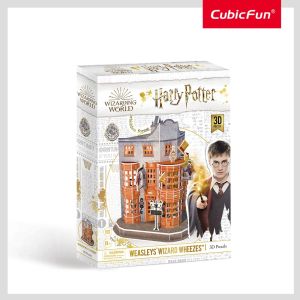 CubicFun Пъзел Harry Potter Магазинът на братя Уизли 62 части