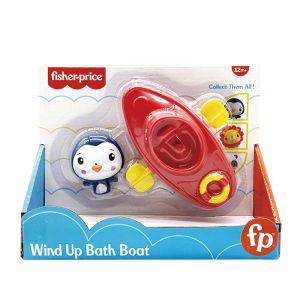 Fisher-Price® Играчка за баня лодка с пингвин