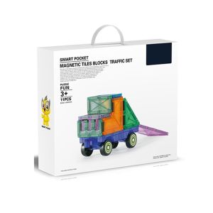 MAGNETIC SMART POCKET Магнитен Конструктор Traffic Set 11ч.