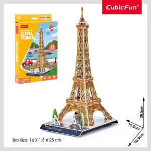 CubicFun Пъзел 3D Eiffel Tower 31ч.